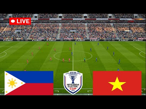 🔴Live: Philippines vs Vietnam - Giải vô địch AFF 2024/25 | Video mô phỏng trực tiếp trận đấu