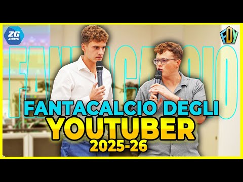 ASTA DEL FANTACALCIO DEGLI YOUTUBER 2025-26!