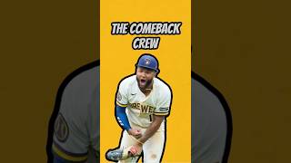 The comeback Crew does it again vs the Cubs #mlb #baseball #brewers