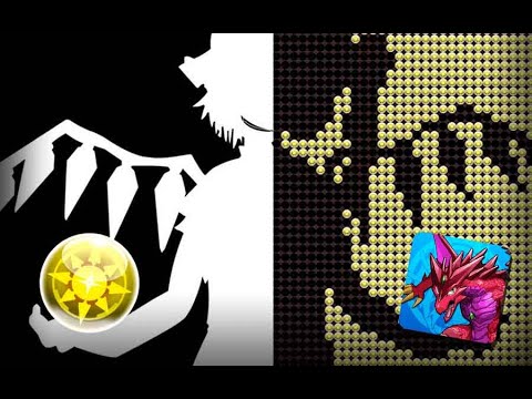 Bad Apple!! をパズドラのドロップで再現してみた【２０万人記念】