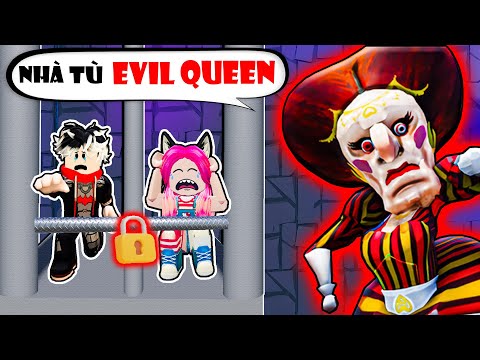 MỀU THỬ THÁCH 24 GIỜ VƯỢT NGỤC NHÀ TÙ NỮ HOÀNG ĐỎ TRONG ROBLOX*REDHOOD THOÁT KHỎI EVIL QUEEN*RM TV