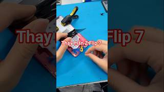 Thay Màn Hình Samsung Z Flip 7 Có Cần Tháo Máy Không? Sự Thật Kỹ Thuật Viên Bật Mí!