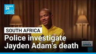 YouTube video thumbnail: Police Investigate Jayden Adam's Death After he was Found in Capetown Property
