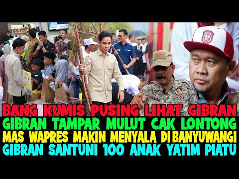 GIBRAN TAMPAR MULUT CAK LONTONG..!! WAPRES GIBRAN BUNGKAM SEMUA MULUT PARA PENYINYIR DENGAN BEKERJA