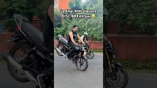 Han bhai agaya MAZA😜 #farazstuntrider #superbikes #hayabusa #bikers #bike