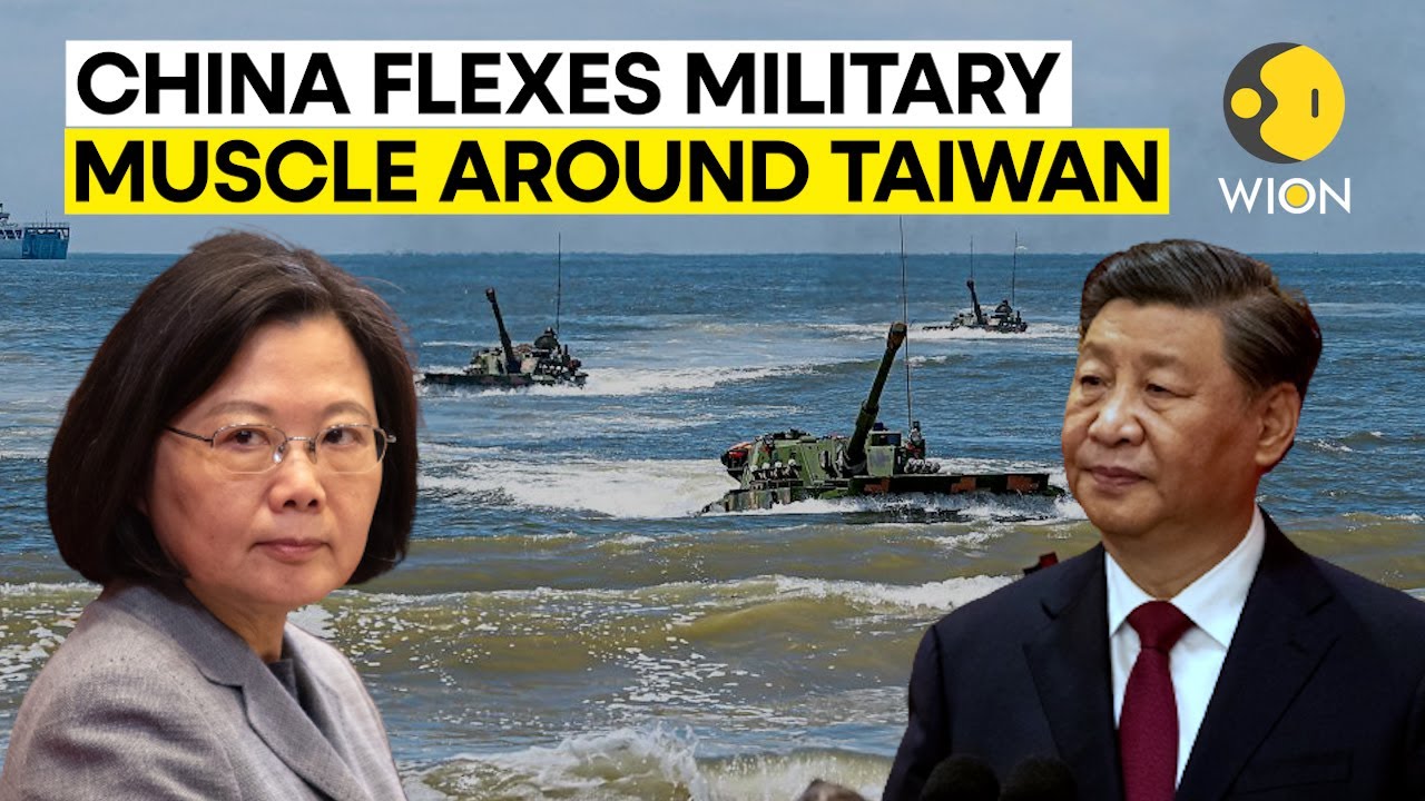 Tensions rise as China flexes Military muscles ahead of Taiwan’s war games