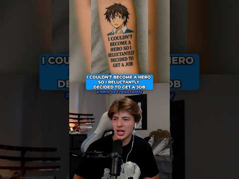 Anime titles as Tattoos