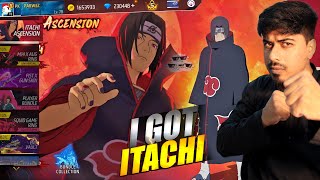 I GOT Itachi Uchiha in Itachi Ascension Event🔥30000 Diamonds Wasted 💀 Garena free fire #freefire