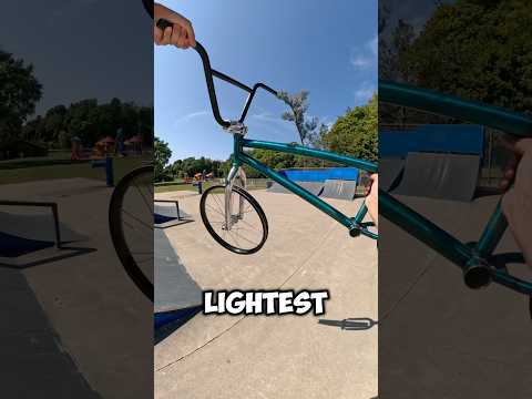 World’s lightest BMX Bike!   #bmx #mtb #bike #tailwhip #youtube #shorts #shortsfeed #viral #bmw #yt
