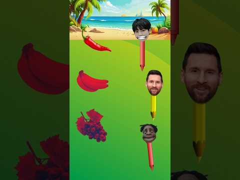 coloring bananas and grapes #shorts