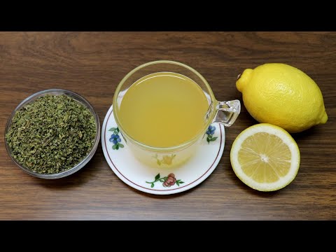 1 Cup...Cleanses Lungs, Strengthens Respiratory & Immune System | Oregano And Lemon Tea