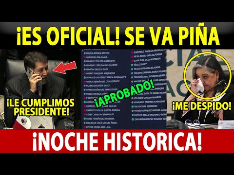 ¡NOCHE HISTÓRICA! SE APRUEBA REFORMA AL PODER JUDICIAL. MIRA LO QUE PASÓ. ASÍ FESTEJARON HOY