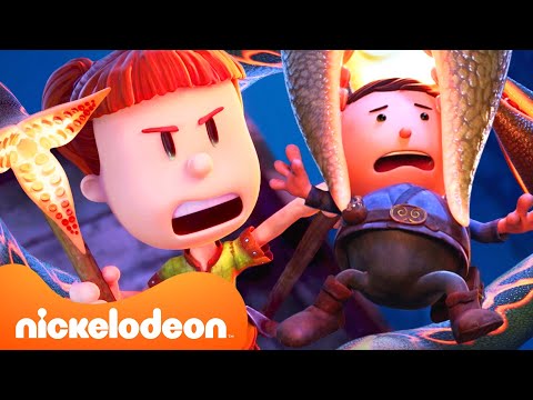 Max Escaping Danger for 30 Minutes Straight 🛡️ | Max & The Midknights | @Nicktoons