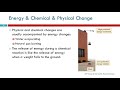 Energy Transformations and Reactions