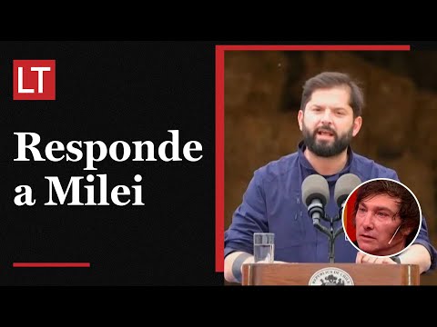 La respuesta de Boric a Milei tras apoyar críticas de ministro argentino