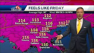 Weather alert days will continue through the weekend