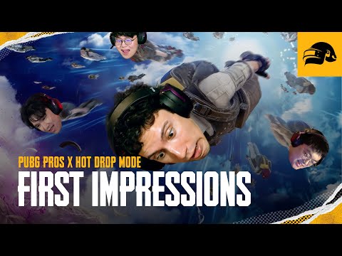 PUBG Pros x Hot Drop Mode First Impressions | PUBG