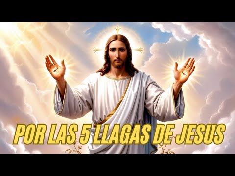 🙏ORACION A LAS 5 LLAGAS DE JESUS SALVADOR🙏📖🕯️