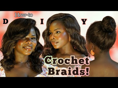 Versatile Crochet Braids! A Quick And Easy Shoulder-Length Summer Crochet Hairstyle