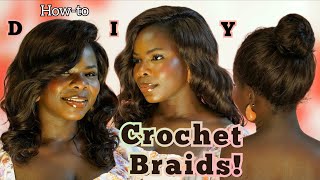 Versatile Crochet Braids! A Quick And Easy Shoulder-Length Summer Crochet Hairstyle