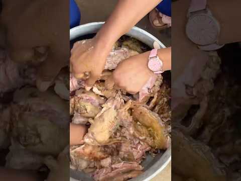 Comment préparer Bomiwo de lapins #food #artculinaire #bonnecuisine #cooking #africanfood #reels