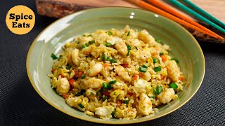 Easy Shrimp Fried Rice Recipe | Shrimp Fried Rice | Prawn Fried Rice