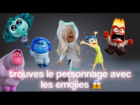 DEVINE LE PERSONNAGE DE VICE-VERSA AVEC LES EMOJIS 💗😱 // VINTAGE ROBLOC