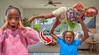 SIAH CAUGHT  BULLYING His Brother, What MELLY Does 😳  Him