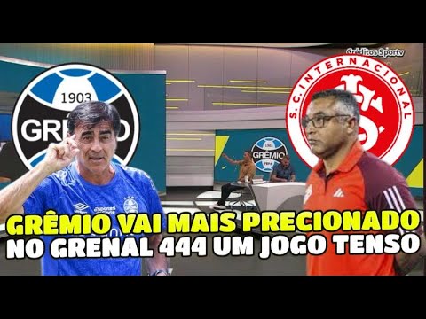 GRÊMIO PRESSIONADO PRECISA VENCER O INTERNAICONAL SE QUISER O OCTA. PRA RELEMBRAR 2015 GREMIO 5 X 0