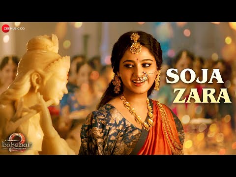 Krishna Janmashtami Special - Soja Zara | Anushka Shetty & Prabhas | Baahubali 2 | MM Kreem| Lyrical