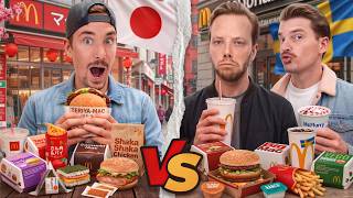 MCDONALDS SVERIGE VS JAPAN.
