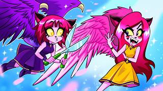 Struggles of Having Wings || Unusual Wing Family Animated by Teen-Z