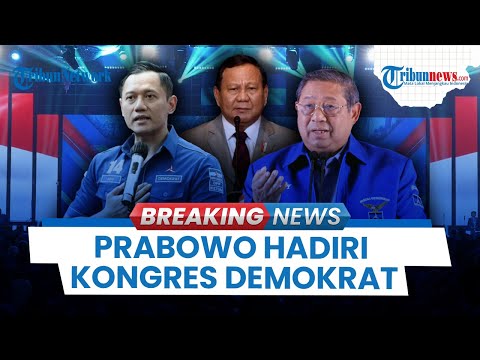 🔴 BREAKING NEWS [PORTRAIT]: Prabowo-Gibran Hadiri Penutupan Kongres VI Demokrat, PDIP Turut Diundang