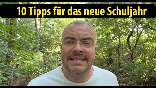 10 Tipps für das neue Schuljahr - so startet du gut!