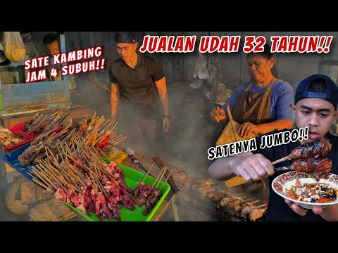 DI SOLO MAKAN SATE KAMBING JUMBO JAM 4 SUBUH!