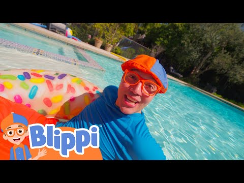 Blippi's Summertime Fun! ☀️ | Blippi | Nursery Rhymes for Babies