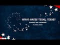 Texas Symbols and Landmarks Assessment