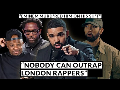 👀“But He Called Eminem The GOAT” Drake’s Joins UK vs US Rap, Kendrick’s Associate on Eminem Animals