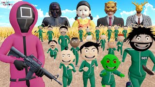 Bittu Sittu in Squid Game All Part | Red Light Green Light | Dalgona Candy Challenge | Glass Bridge