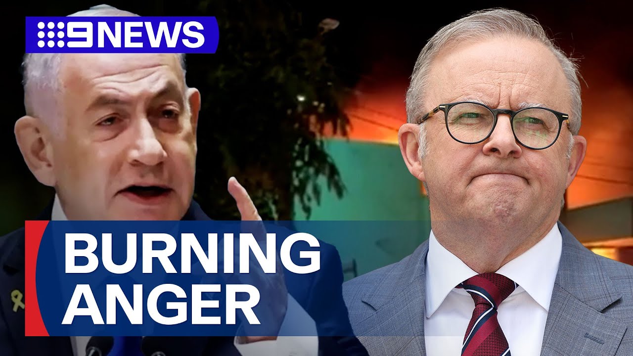 Albanese yet to respond after Israel PM’s shock blame for synagogue attack | 9 News Australia