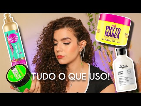 PRODUTOS CAPILARES QUE MAIS UTILIZEI