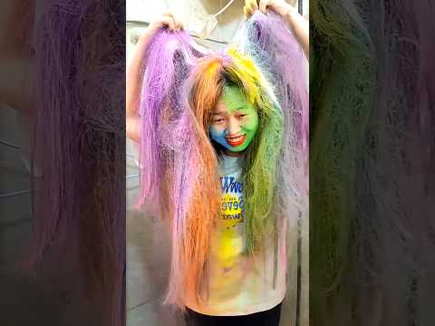 I colored my entire hair. #shortvideo
