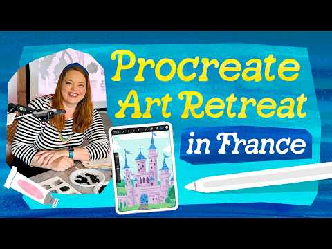 Inside a Procreate Art Retreat in the French Countryside