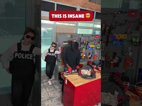 Robber Caught In The Act! 😳