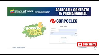 TUTORIAL BORRON Y CUENTA NUEVA Como crear y agregar un CONTRATO de forma manual en CORPOELECT