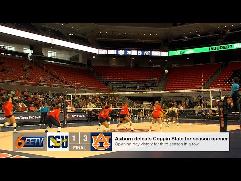 Auburn Volleyball vs Coppin State 8/25