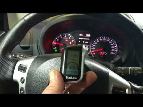 Автозапуск Nissan X-Trail. Обзор установленной автосигнализации StarLine А93