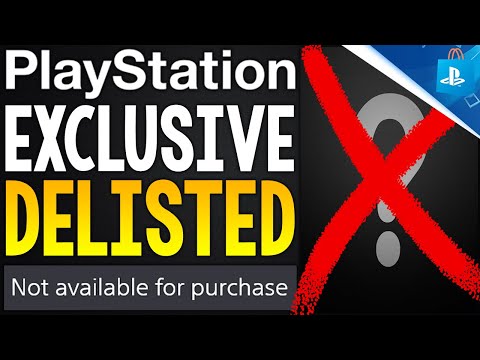 PlayStation Exclusive Game DELISTED From PSN + More PlayStation Game News