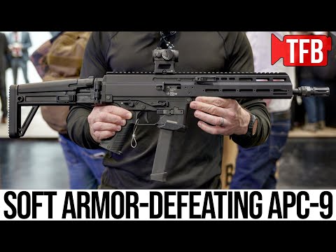 Prototype B&T APC9: 9mm That Defeats Body Armor at 75m | EnforceTac 2025