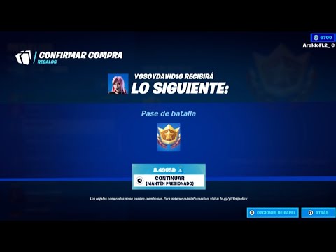 regalando el primer pase de batalla fortnite chapter remix 2